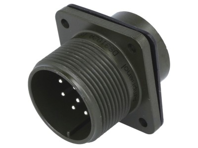 Conector circular dimensiune 18, 10 pini foto