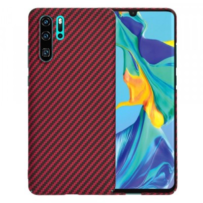 Husa pentru Huawei P30 Pro New Edition / P30 Pro, Techsuit, Carbonite FiberShell, Rosie foto