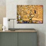 Cumpara ieftin Tablou canvas FAMOUSART-022 Multicolor 70x100x3 cm