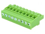 Regletă de Conexiuni Deconectabilă 5,08mm 9 Piste Mufă Mamă