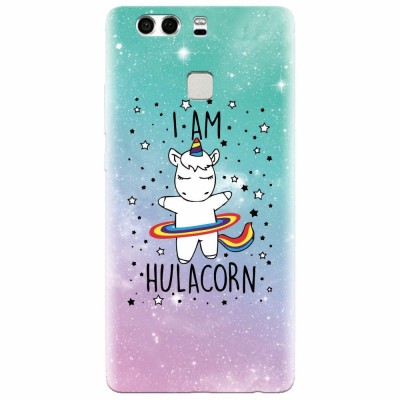 Husa silicon pentru Huawei P9, I Am Hulacorn foto