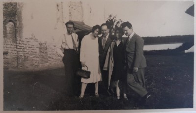 1928 Maximilian Popper si Alfred Teitel &amp;amp; sotiile / medici evrei istorie Snagov foto
