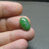 ~ Jad ( Jadeit ) natural - SUPERB - oval 4,13 ct. Certificat de Autenticitate