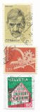 Elvetia - Marci diverse (3 buc.), 1972-1973 - valori obliterate