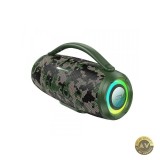 Boxa Portabila Bluetooth HOCO HA4 Mini 2 x 15W TWS Waterproof Camuflaj