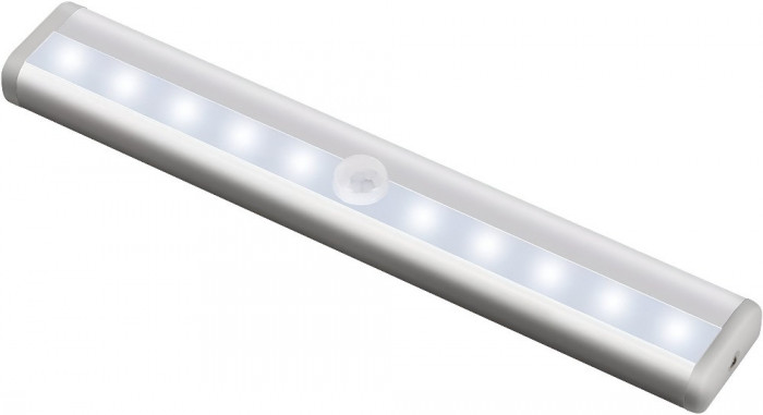 Lampa LED Velixo&reg;, cu Senzor Miscare, 10 LED-uri, 80 lm, Fara Fir, Lumina Calda, Oprire Automata, pentru Dressing, Dulap de Bucatarie, Baie, Hol, Scar