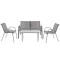 Set mobilier de grădină Lorca 4+1
