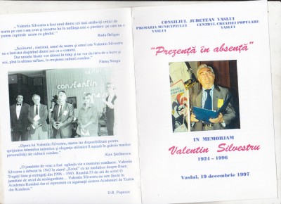 bnk rev Program Prezenta prin absenta Vaslui 1997 foto