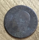 MNDSTR (1) Franta Napoleon III 10 Centimes 1855