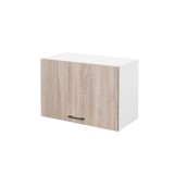Dulap Bucatarie Leziter Praktik 60, Stejar Sonoma/Alb, 1 Ușă, 60x29x31 cm, Laminat