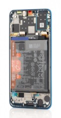 LCD Huawei P30 Lite New Edition (2020), Blue, Service Pack