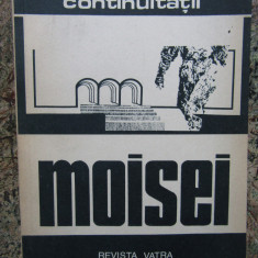 DOCUMENTELE CONTINUITATII MOISEI REVISTA VATRA