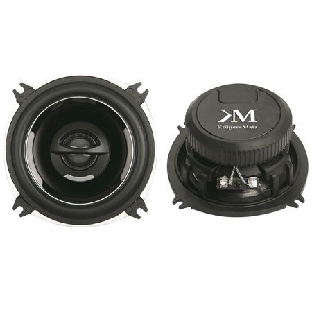 Set 2 difuzoare auto medii-bass Kruger&amp;Matz 4 inch, 80W, 4 ohmi