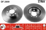 Disc frana fata TRW DF2809