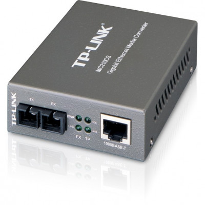 Media Convertor TP-Link MC210CS, 10/100/1000 Mbps RJ-45 foto