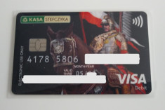 Card bancar SKOK Husaria RRR foto