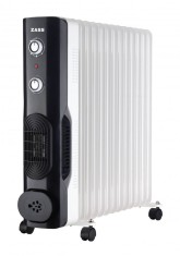 Calorifer electric cu ulei si aeroterma Zass ZRL 13 N, 2600 W, 13 elementi, termostat reglabil, protectie la supraincalzire ProDesign DailyAppliances