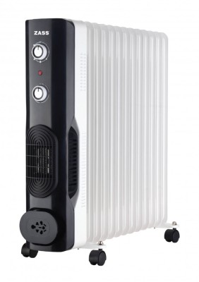 Calorifer electric cu ulei si aeroterma Zass ZRL 13 N, 2600 W, 13 elementi, termostat reglabil, protectie la supraincalzire ProDesign DailyAppliances foto