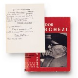 Luc-Andr&eacute; Marcel, Tudor Arghezi, cu ampla dedicație a poetului pentru Gh. Maurer