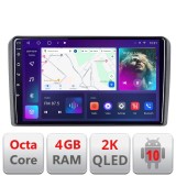 Navigatie Audi A3 8P C-049 Android Octa Core Ecran 2K QLED GPS 4G 4+32GB 360 KIT-049+EDT-E409-2K CarStore Technology