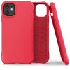 Husa Silicon Roz iPhone 11, Soft Color, Protectie Camera