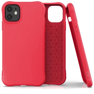Husa TPU OEM Soft Color pentru Apple iPhone 11, Rosie foto