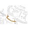 Bandou bara protectie Lexus Nx (Az10), 08.2014-, Fata, cromat, Aftermarket