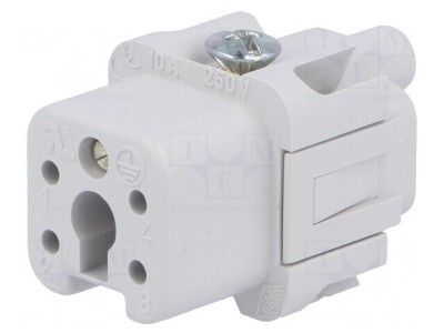 Conector HDC Inserturi de Contact Mamă 5P 10A foto