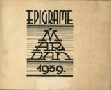 1619SPN Epigrame de M Ar Dan, 1939, cu dedicația autorului către Paul Papadopol