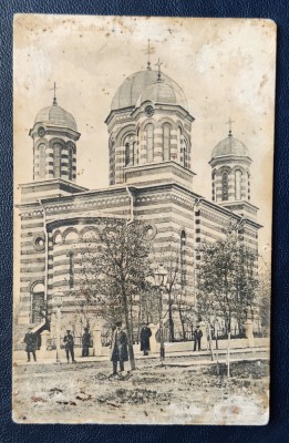 Dorohoi (Dorohoiu) - Catedrala - 1909, Botosani, tip foto, printata, circulata foto