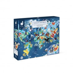 Puzzle educativ - Fiinte vii mistice - 350 de piese, Janod J02680 foto