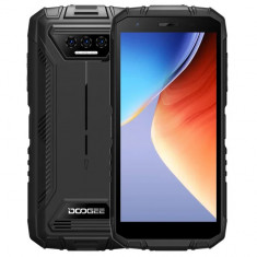 Telefon mobil Doogee S41 Plus Negru, 4G, IPS 5.5 , 8GB RAM (4GB + 4GB extensibili), 128GB ROM, 13MP+8MP, Android 13, Spreadtrum T606 Octa Core, GPS, N