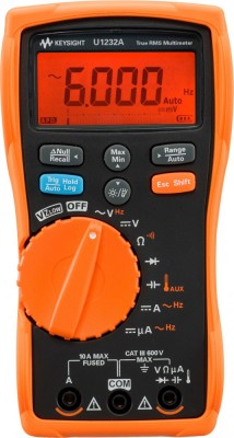 multimetru digital, KEYSIGHT, U1232A, 600mV-0.6kV, 60&amp;micro;A-10A foto