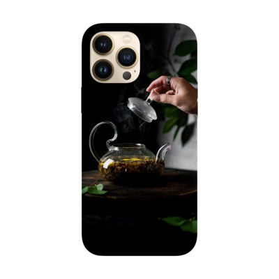Husa compatibila cu Apple iPhone 14 Plus model Tea time, Silicon, TPU, Viceversa foto