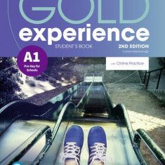 Gold Experience A1 Student's Book with Online Practice, 2nd Edition - Paperback brosat - Carolyn Barraclough, Rosemary Aravanis - Pearson