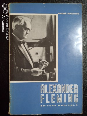 Alexander Fleming-Andre Maurois foto