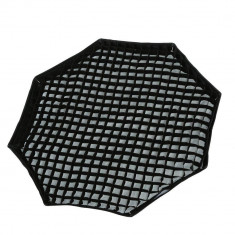 Softbox octogonal octobox 80cm cu deschidere tip umbrela montura Bowens si grid foto