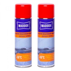 Pachet 2 x spray dezghetare parbriz MADDOX