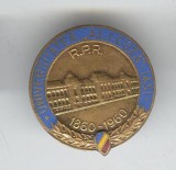 Insigna 1860 - 1960 RPR - Universitatea Alexandru Ioan Cuza din Iasi