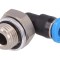 Racord Push-In Filetat Unghi 90&deg; 0,95-6bar QSM