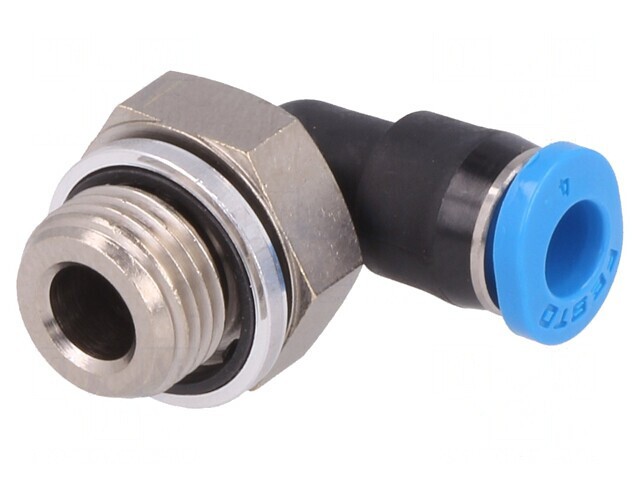 Racord Push-In Filetat Unghi 90&deg; 0,95-6bar QSM