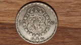 Suedia - moneda de colectie - argint - 1 krona 1948 - Gustaf V - frumoasa!, Europa