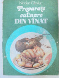 PREPARATE CULINARE DIN VANAT de NICOLAE OLEXIUC 1982