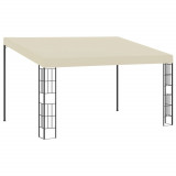Cumpara ieftin Pavilion de perete, crem, 3 x 4 m, material textil
