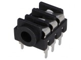 Soclu Jack 3,5mm Stereo Mamă THT