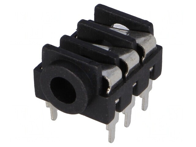 Soclu Jack 3,5mm Stereo Mamă THT