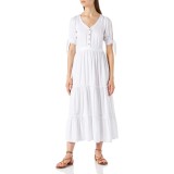 Rochie casual Hozapa LTB Jeans pentru femei, alb, Marimea S - OUTLET
