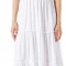 Rochie casual Hozapa LTB Jeans pentru femei, alb, Marimea S - OUTLET