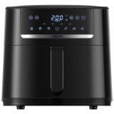 Friteuza cu aer cald Xiaomi, BHR6942EU, Smart Air Fryer, 6L, 1500W, tava reglabila pe inaltime, 6 programe prestabilite, negru