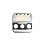 Rama adaptoare radio pentru Skoda Octavia 2 Facelift, finisaj argintiu